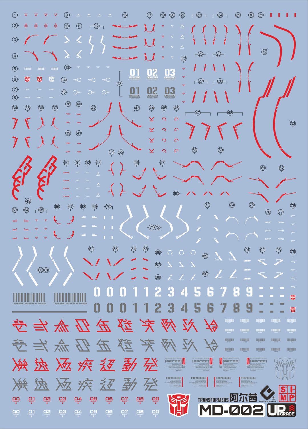 Flame Toys - Transformers Arcee Furai Model Kit