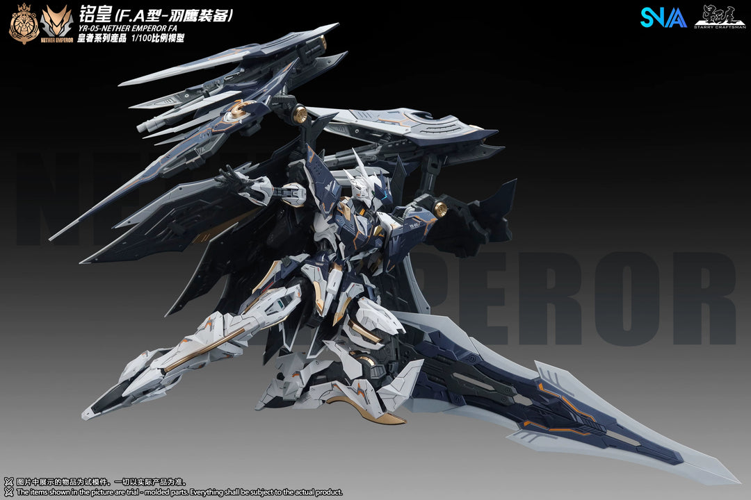SNAA - 1/100 Royal Series YR-05 - Nether Emperor FA Form Model Kit [PRE-ORDER]