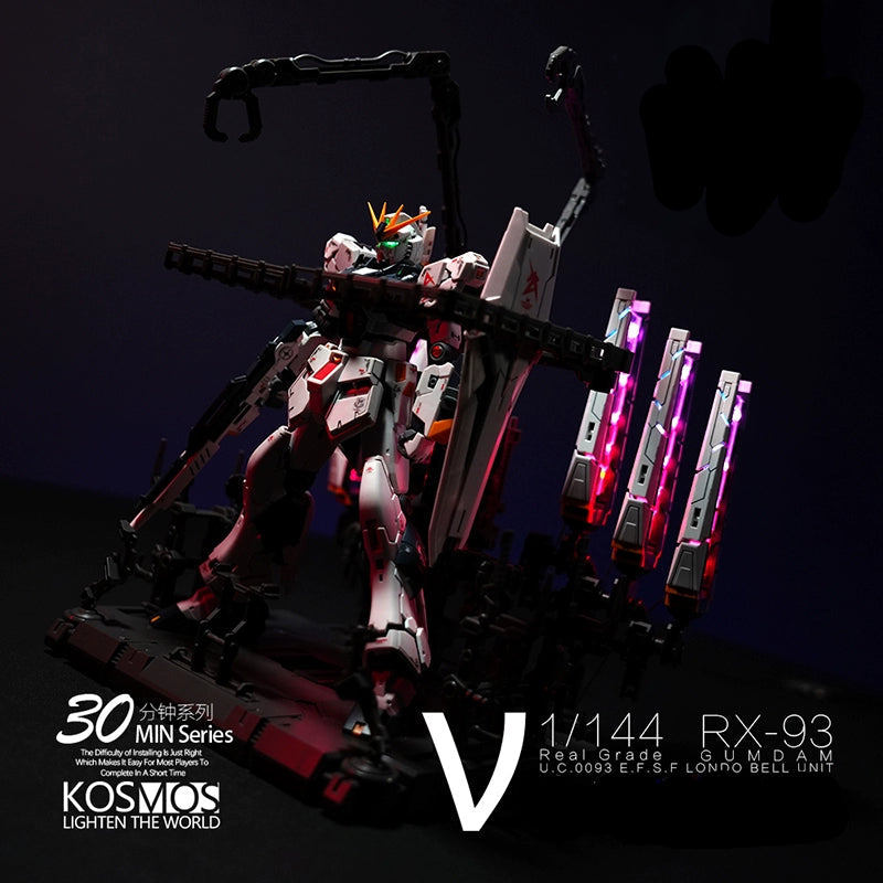 Kosmos - RGB LED Unit - Remote + APP control for 1/144 RG Nu / HI-Nu Gundam