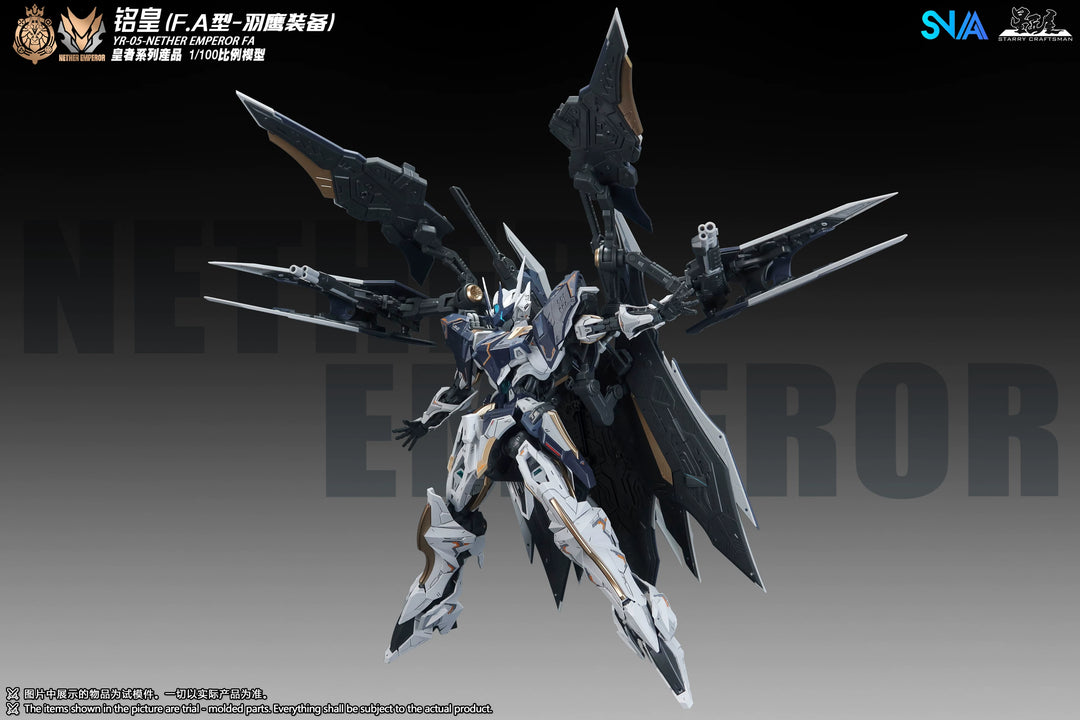 SNAA - 1/100 Royal Series YR-05 - Nether Emperor FA Form Model Kit [PRE-ORDER]