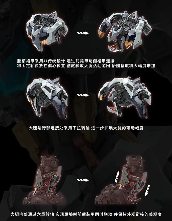 Infinite Dimensions - RMD 1/72 Fenrir Model kit [PRE-ORDER]