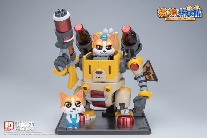 HeMoXian 和模线 - Meow! Woof! Secret Service Model Kit [PRE-ORDER]