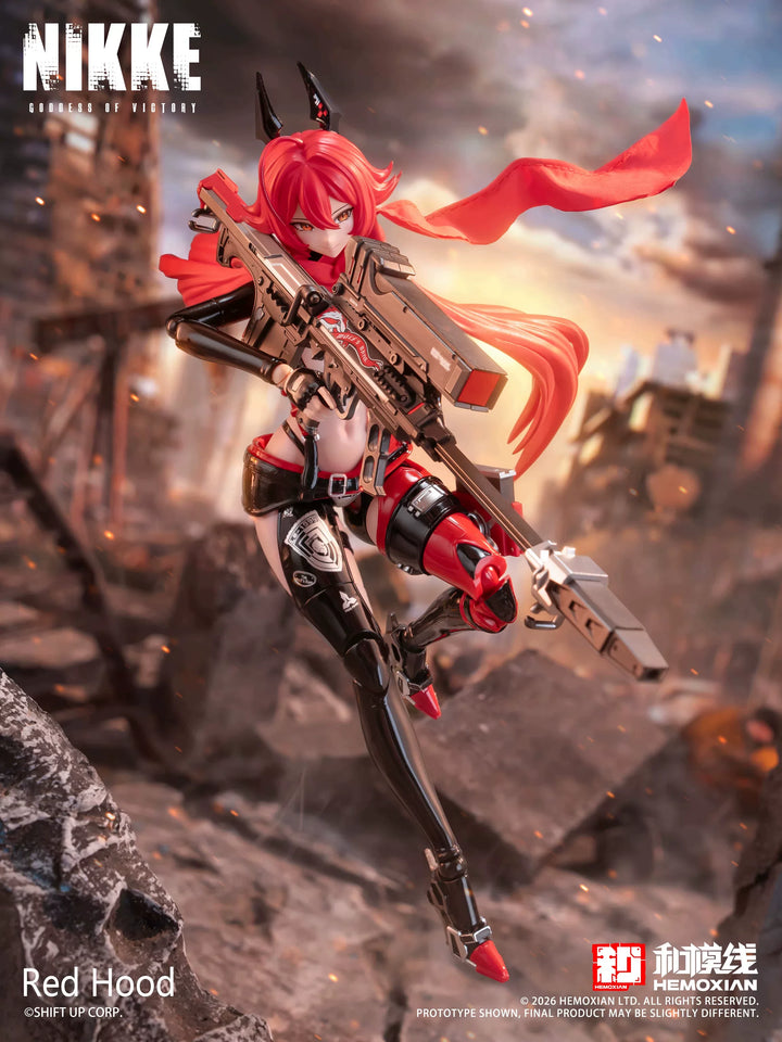 HeMoXian 和模线 - 1/12 Nikke Red Hood Model Kits [PRE-ORDER]
