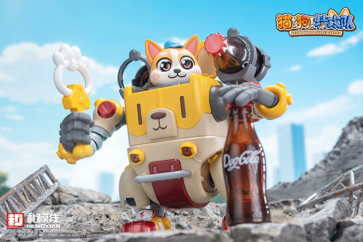 HeMoXian 和模线 - Meow! Woof! Secret Service Model Kit [PRE-ORDER]