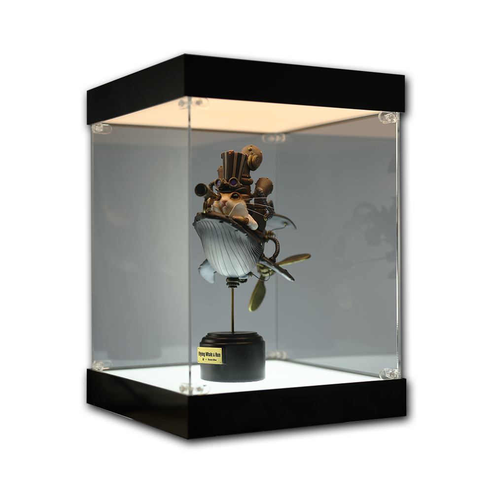 Model Kit and Figures LED Light Luminous Display Box(Acrylic Case) - B ...