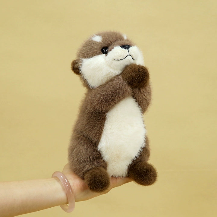 Cuddly Otter Plush Magnet Hand