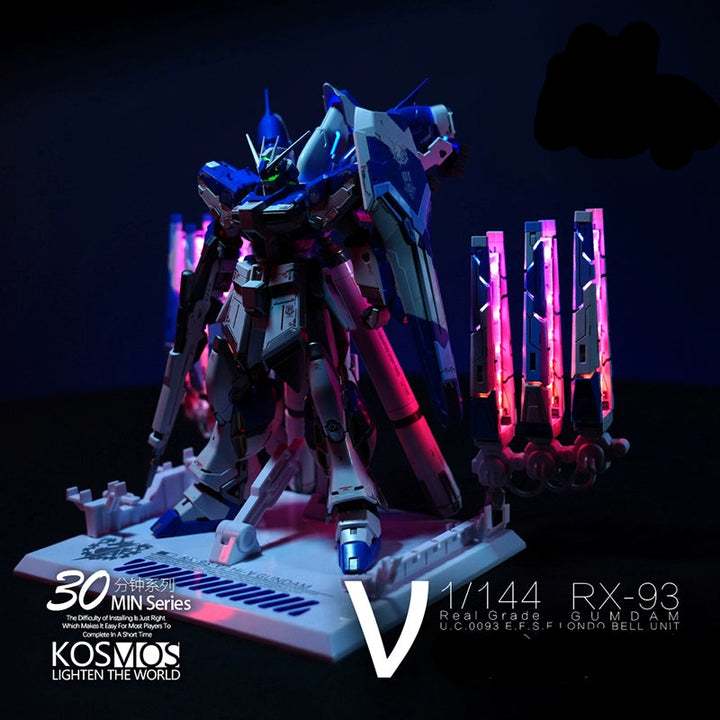 Kosmos - RGB LED Unit - Remote + APP control for 1/144 RG Nu / HI-Nu Gundam
