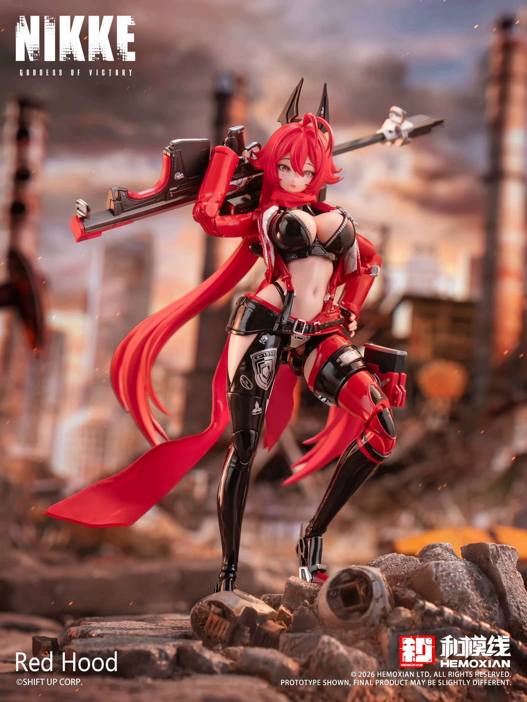 HeMoXian 和模线 - 1/12 Nikke Red Hood Model Kits [PRE-ORDER]