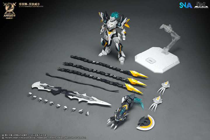 SNAA - 1/144 BE The Round Table Knights - Rampage Lion Bedivere [PRE-ORDER]