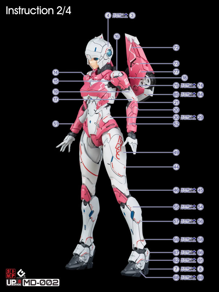 Flame Toys - Transformers Arcee Furai Model Kit