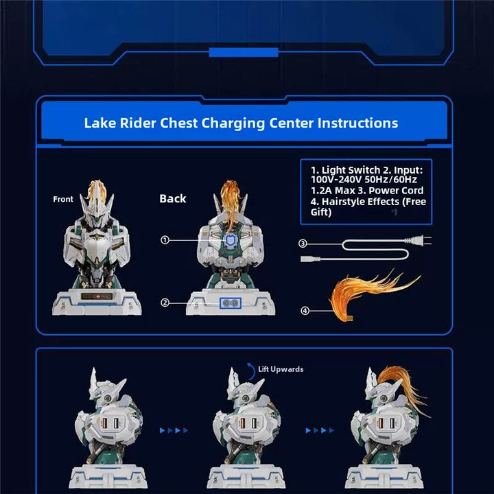 Moshow - Lancelot of The Lake Bust Quick Charging Station
