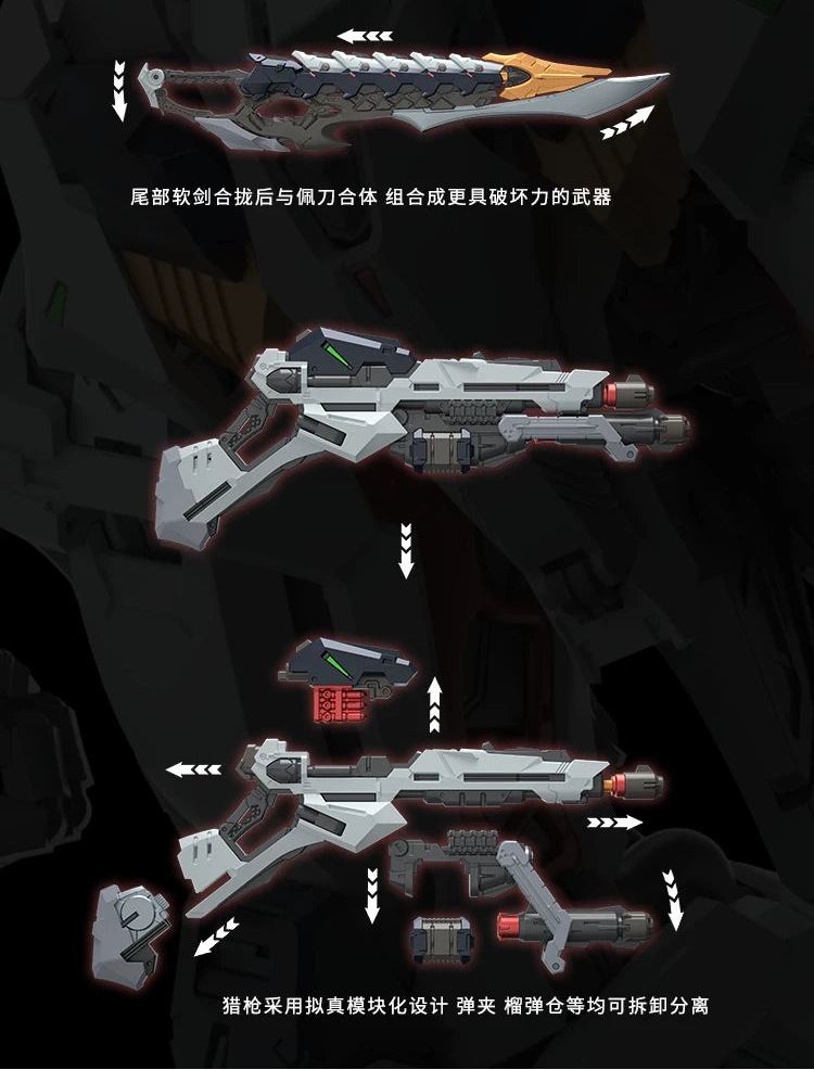 Infinite Dimensions - RMD 1/72 Fenrir Model kit [PRE-ORDER]