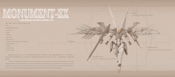 Nilson Works Strange Work PG Monument EX 1/60 Model Kit [PRE-ORDER]