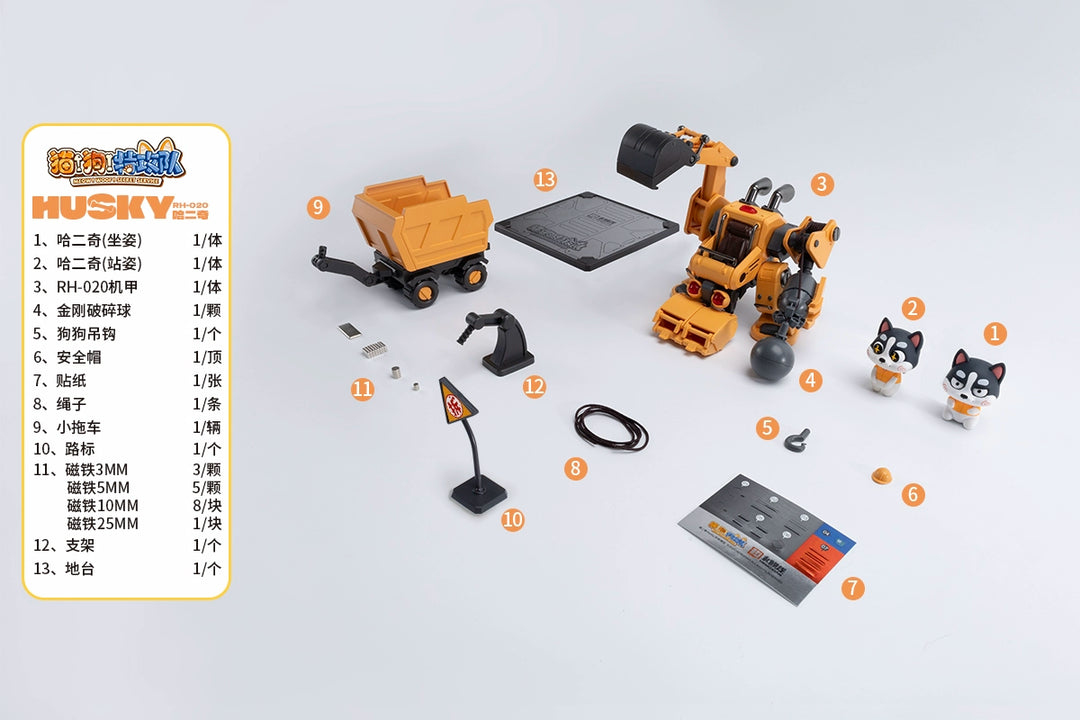 HeMoXian 和模线 - Meow! Woof! Secret Service Model Kit [PRE-ORDER]