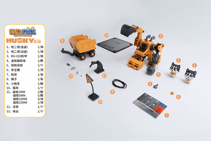 HeMoXian 和模线 - Meow! Woof! Secret Service Model Kit [PRE-ORDER]