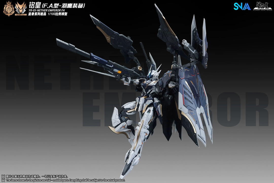 SNAA - 1/100 Royal Series YR-05 - Nether Emperor FA Form Model Kit [PRE-ORDER]