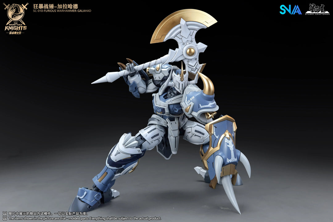 SNAA - 1/144 HG The Round Table Knights - Furious Warhammer Galahad [PRE-ORDER]