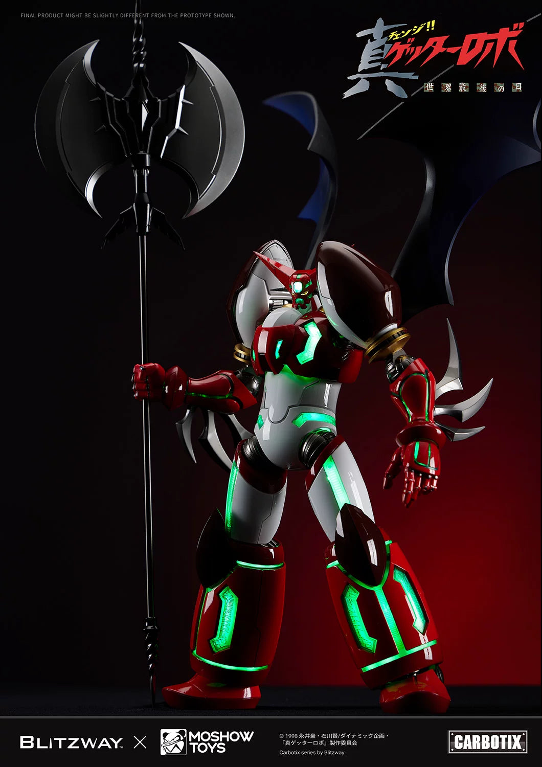 Moshow & Blitway - Shin Getter Robo 1 Metal Build Action Figure [PRE-ORDER]