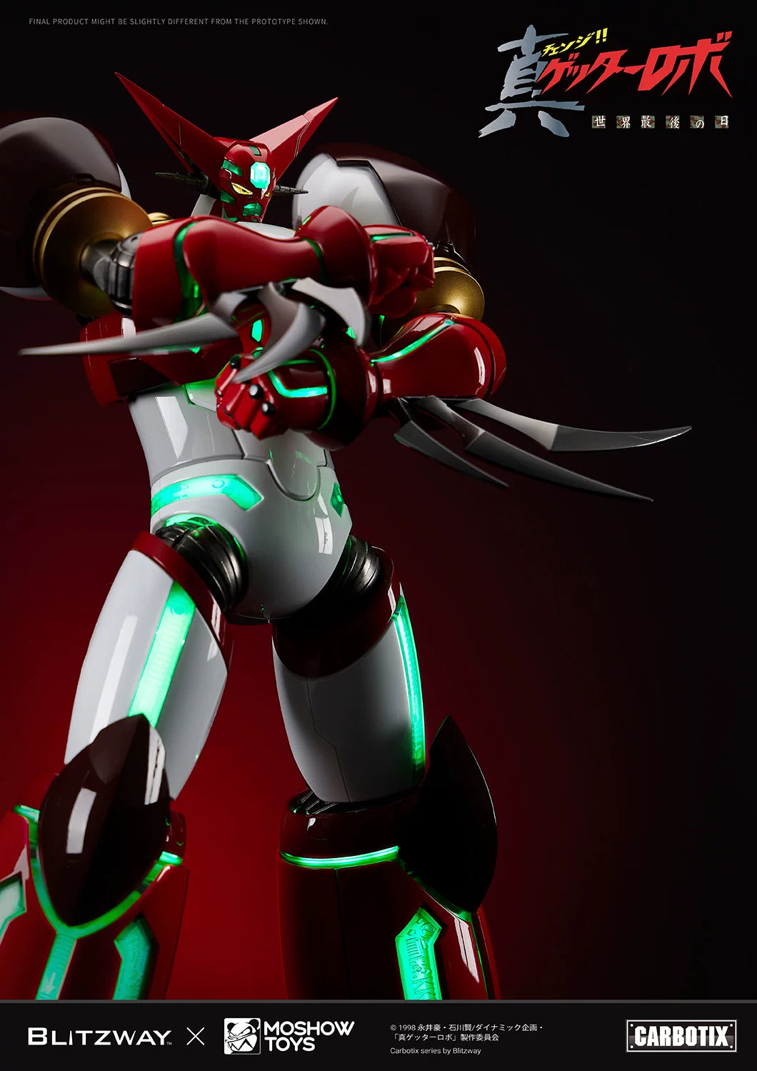 Moshow & Blitway - Shin Getter Robo 1 Metal Build Action Figure [PRE-ORDER]