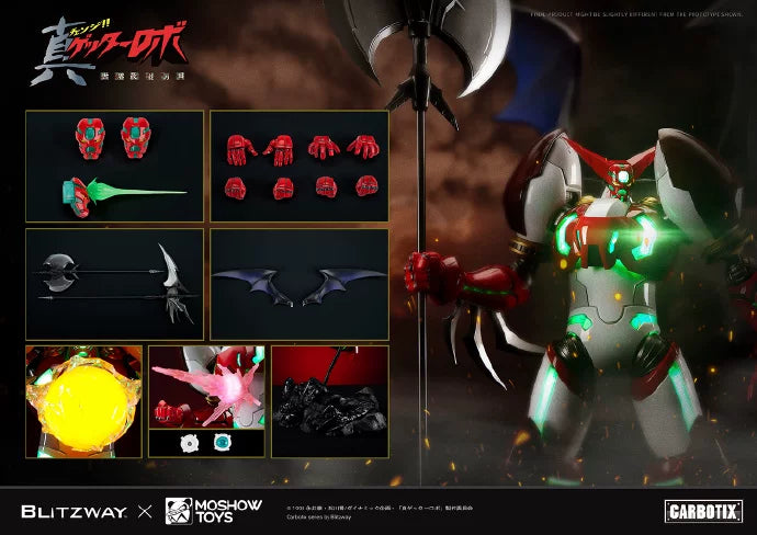 Moshow & Blitway - Shin Getter Robo 1 Metal Build Action Figure [PRE-ORDER]