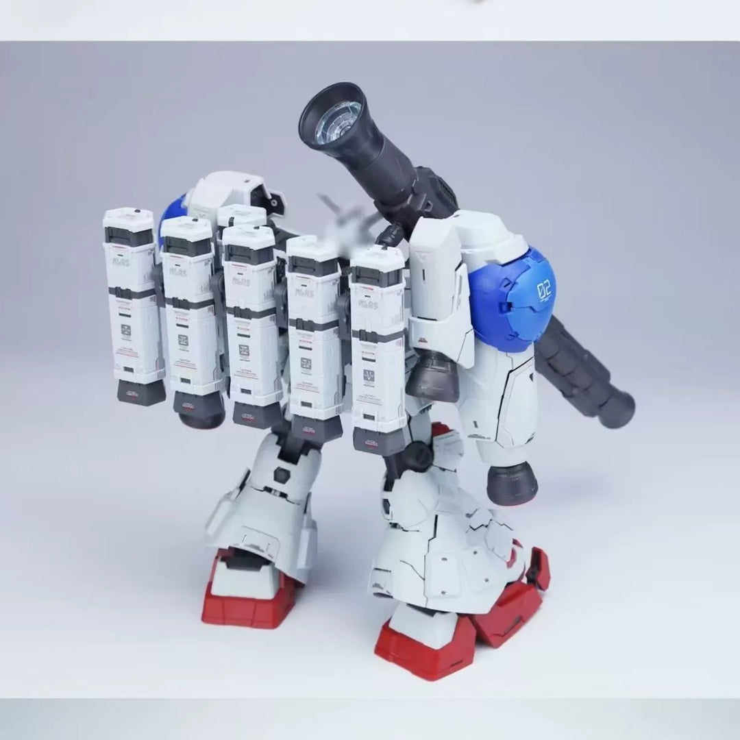 Solomon Model - 1/100 Physalis (Base Model + Mlrs Backpack + Clear Part) Model Kit -  Two Boxes