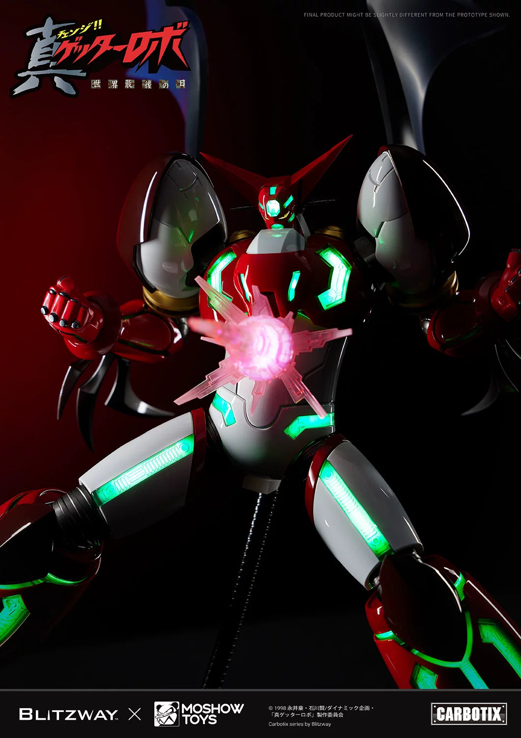 Moshow & Blitway - Shin Getter Robo 1 Metal Build Action Figure [PRE-ORDER]