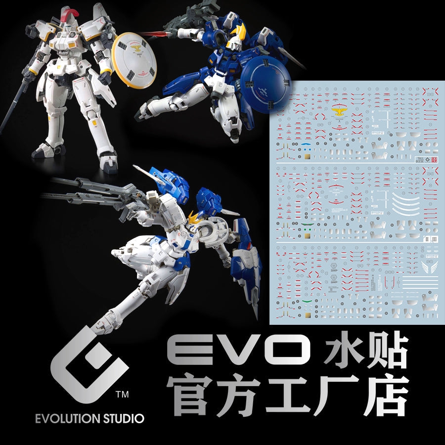 EVO Decal - RG 1/144 Tallgeese 3 In 1 - Fluorescent