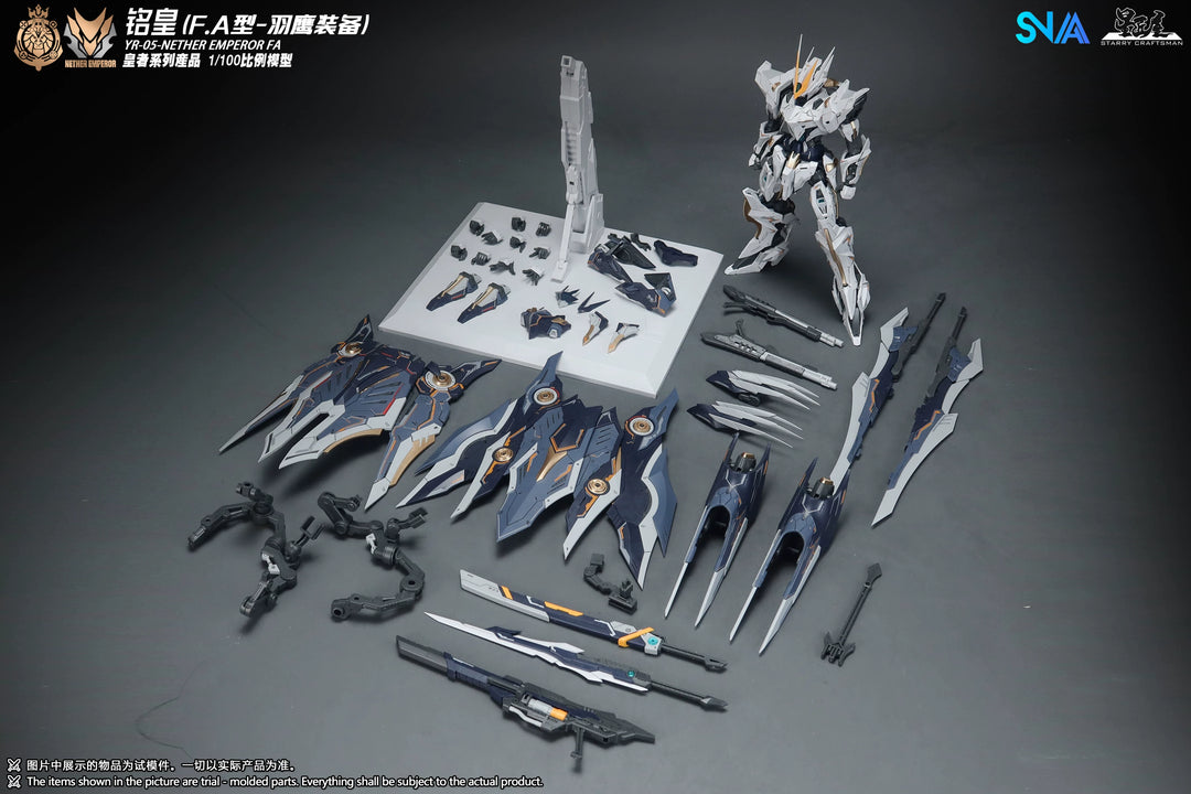 SNAA - 1/100 Royal Series YR-05 - Nether Emperor FA Form Model Kit [PRE-ORDER]