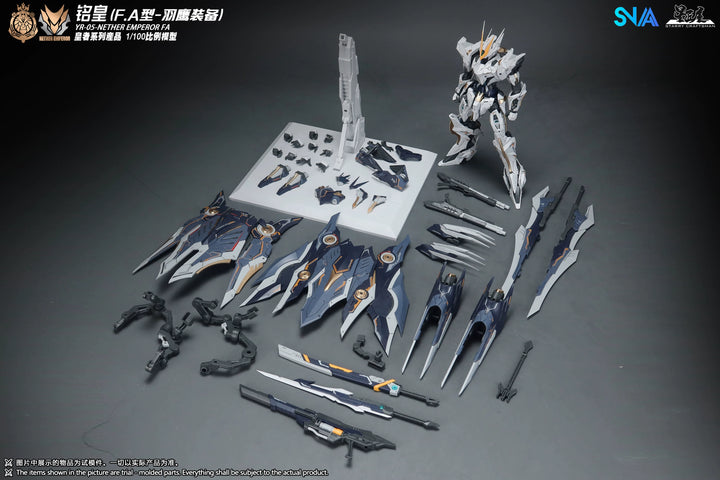 SNAA - 1/100 Royal Series YR-05 - Nether Emperor FA Form Model Kit [PRE-ORDER]