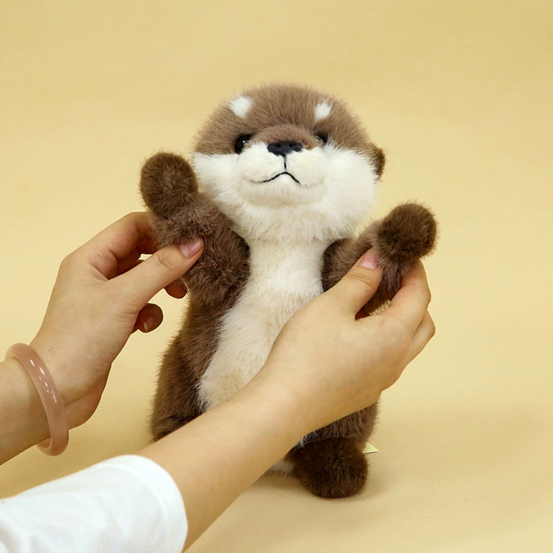 Cuddly Otter Plush Magnet Hand