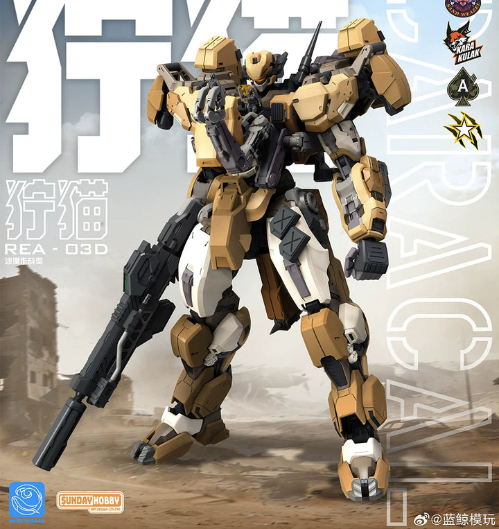 Ming Jiang x SUNDAY HOBBY - MG 1/100 Sheli LYNX ( Desert Colour) Model Kit