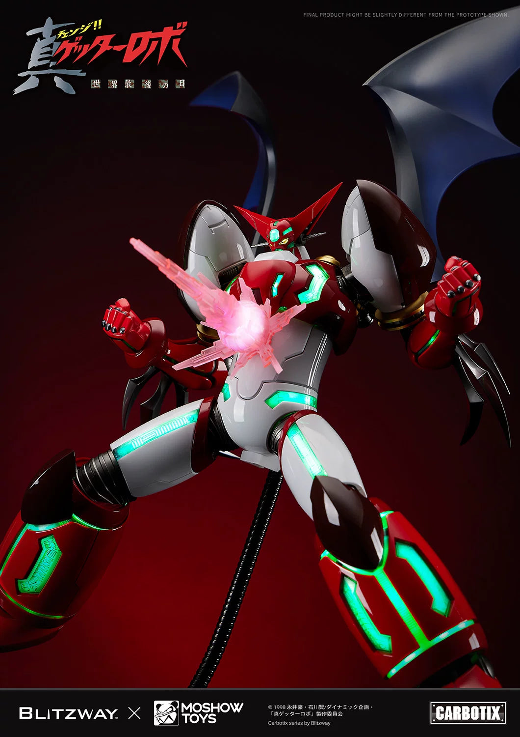 Moshow & Blitway - Shin Getter Robo 1 Metal Build Action Figure [PRE-ORDER]