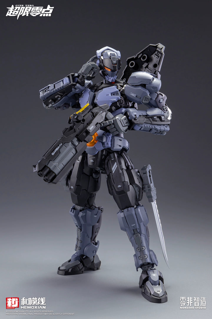 HeMoXian 和模线 - 1/10 Over Zero Series Boxer Baki Model Kit [PRE-ORDER]