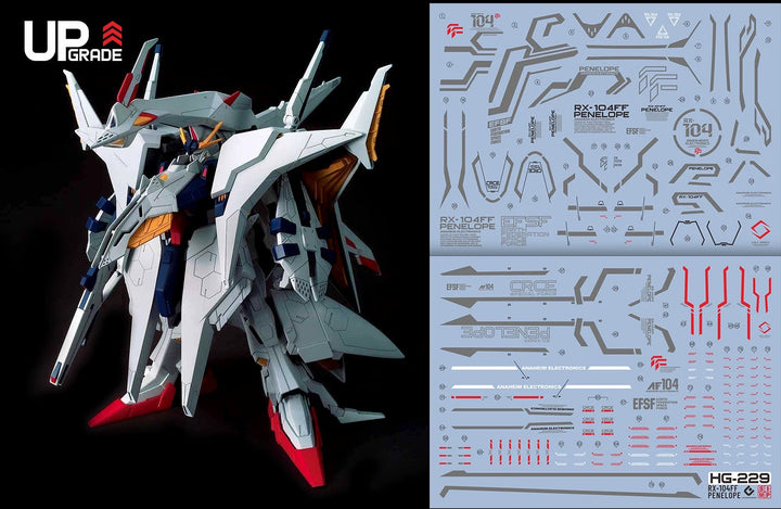 EVO Decal - HG 1/144 Penelope - Fluorescent
