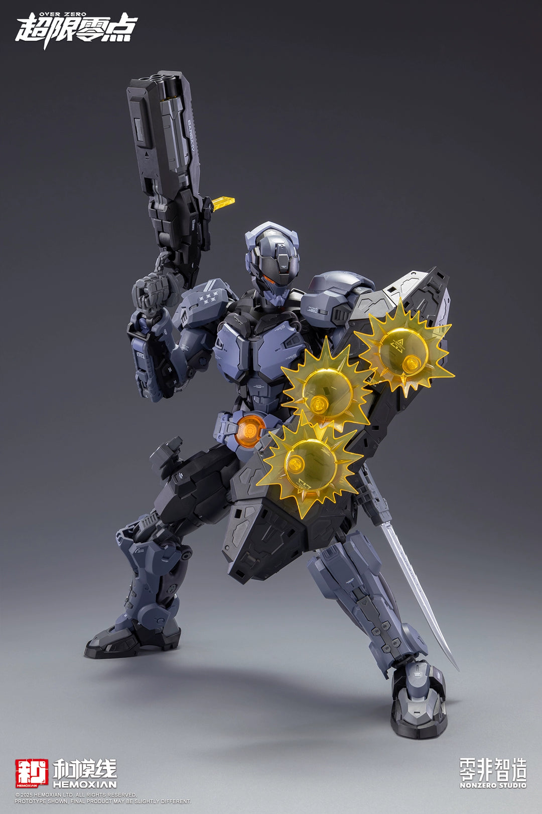 HeMoXian 和模线 - 1/10 Over Zero Series Boxer Baki Model Kit [PRE-ORDER]