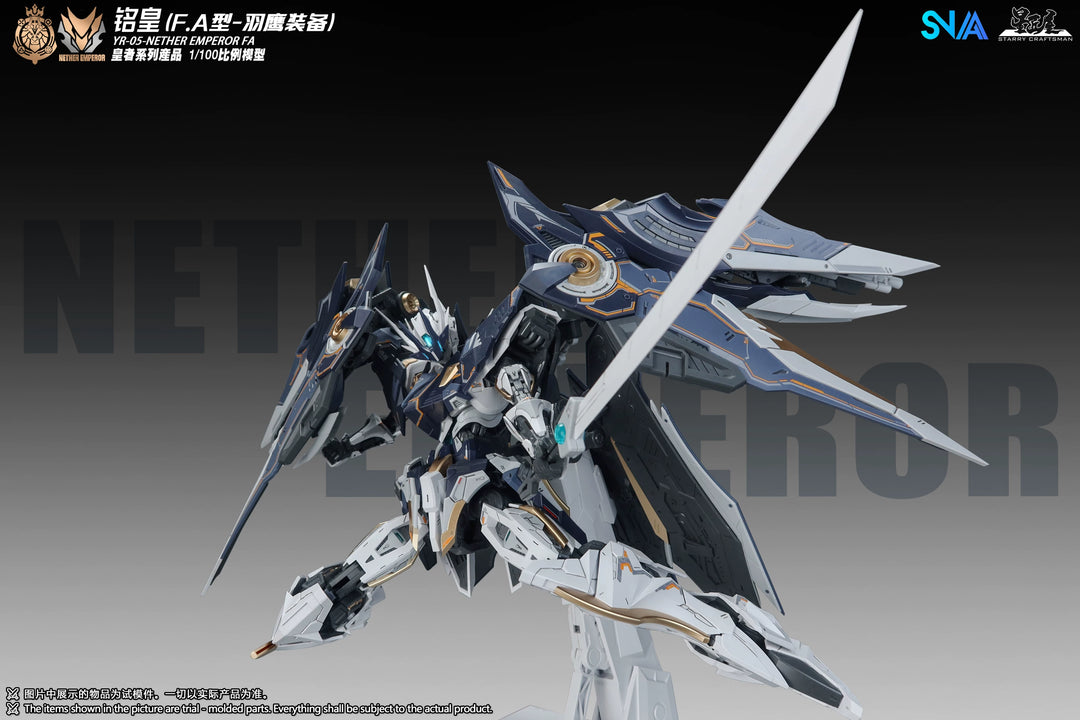 SNAA - 1/100 Royal Series YR-05 - Nether Emperor FA Form Model Kit [PRE-ORDER]