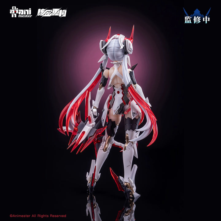 Animaster & 核金重构 - 1/12 Polestars White Snake Mecha Musume Model Kit [PRE-ORDER]