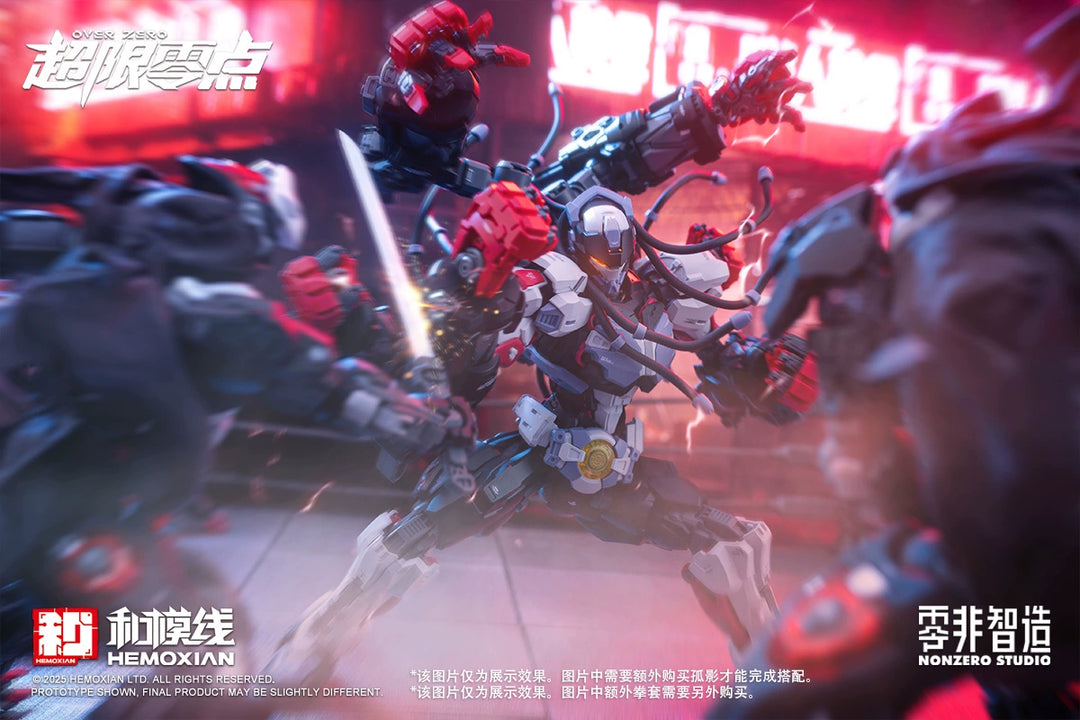 HeMoXian 和模线 - 1/10 Over Zero Series Boxer Baki Model Kit [PRE-ORDER]