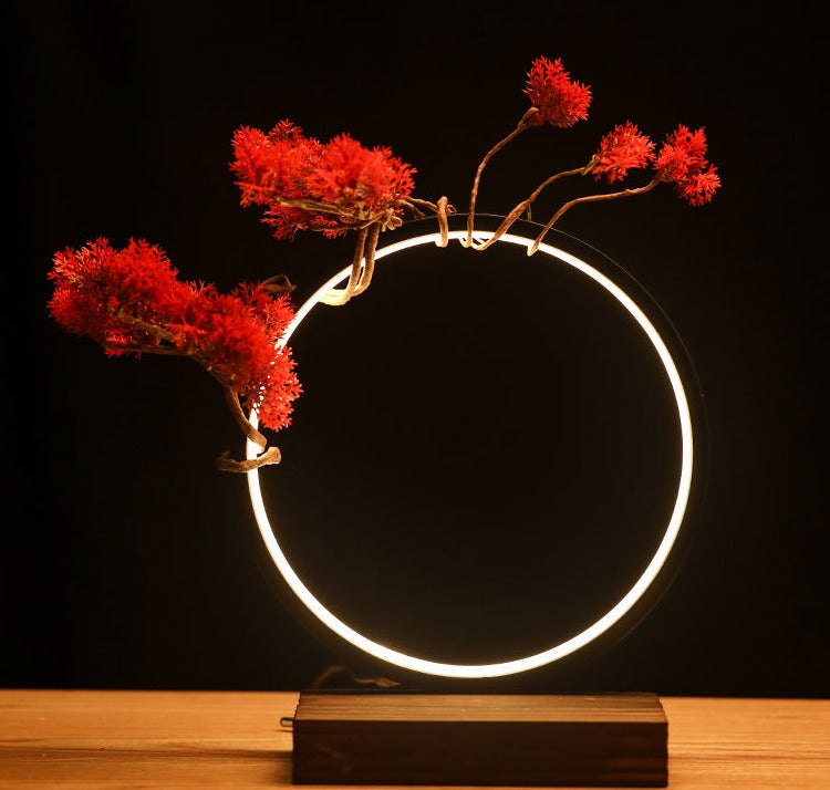 Model Kit and Figures Dimmable LED Display Stand (Gundam Astray Red)