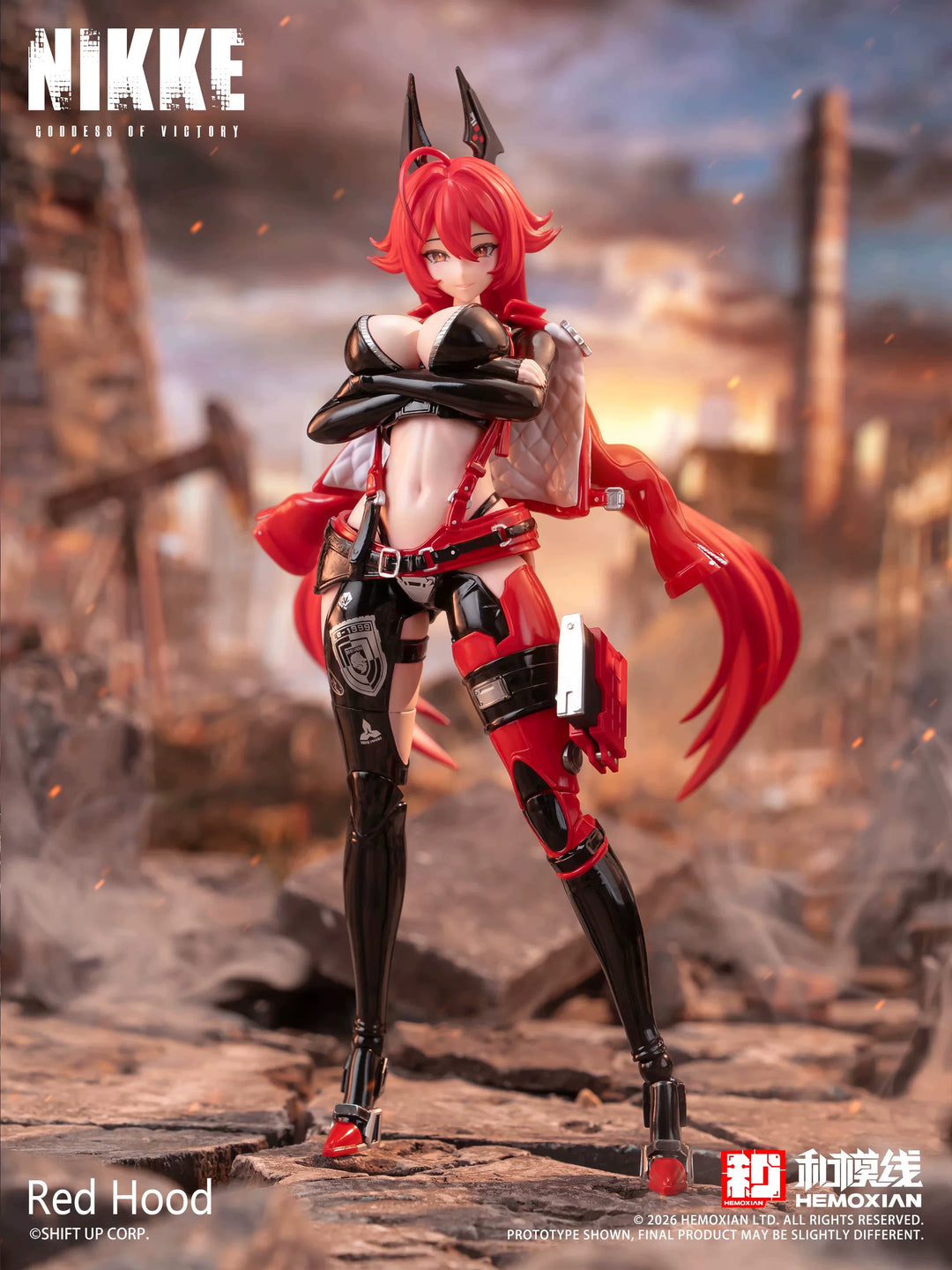 HeMoXian 和模线 - 1/12 Nikke Red Hood Model Kits [PRE-ORDER]