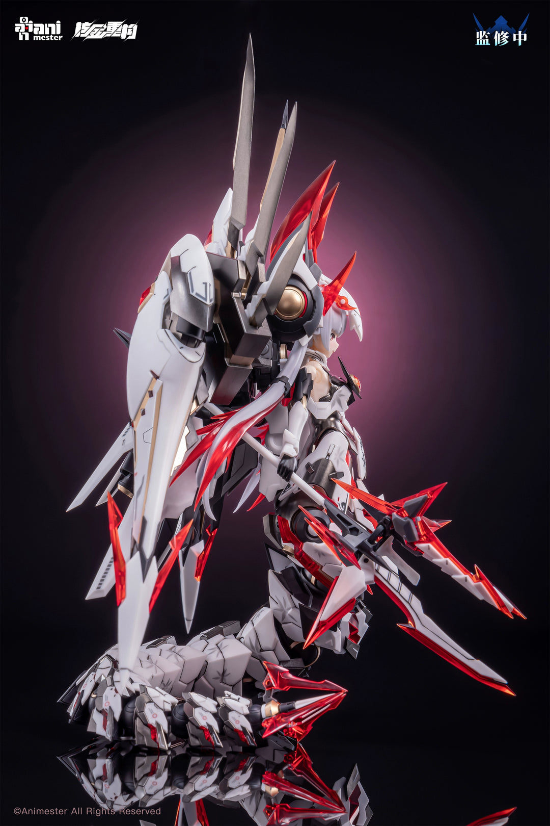 Animaster & 核金重构 - 1/12 Polestars White Snake Mecha Musume Model Kit [PRE-ORDER]