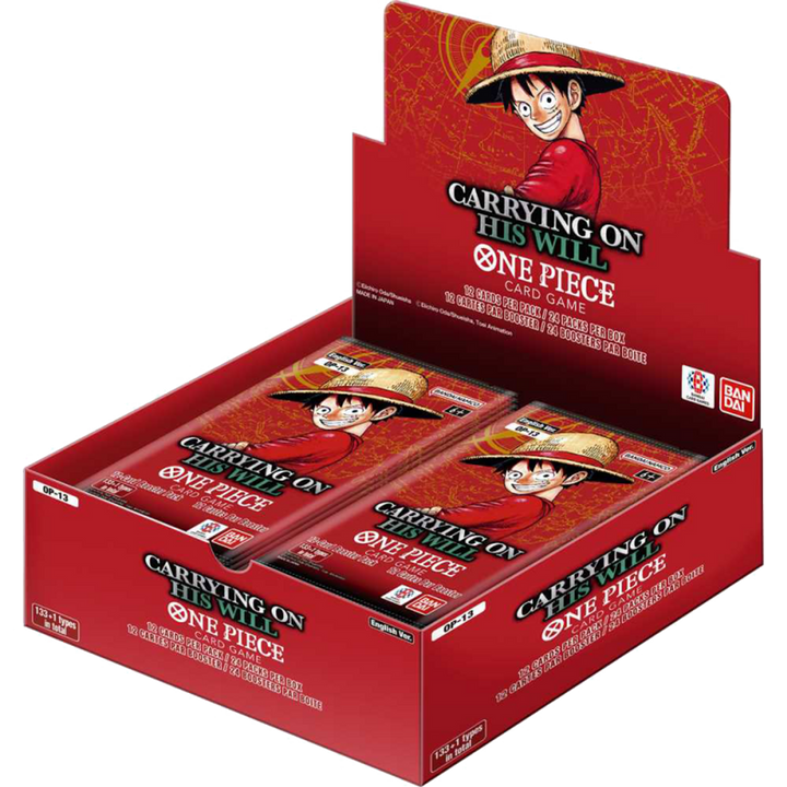 One Piece Card Game - Carrying On His Will [OP-13] [PRE-ORDER]