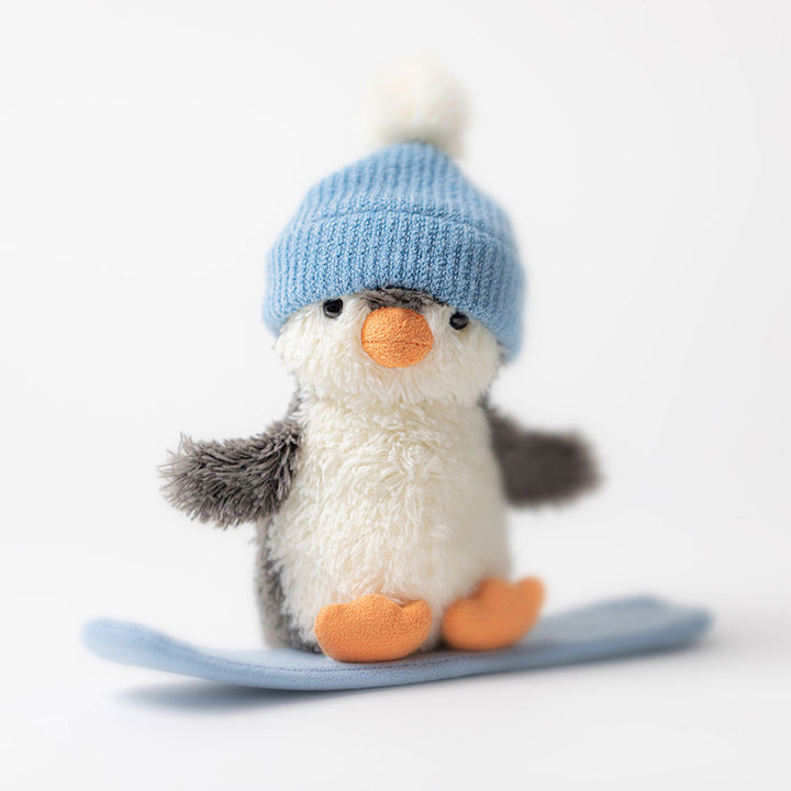 Jellycat Peanut Penguin Snowboarding