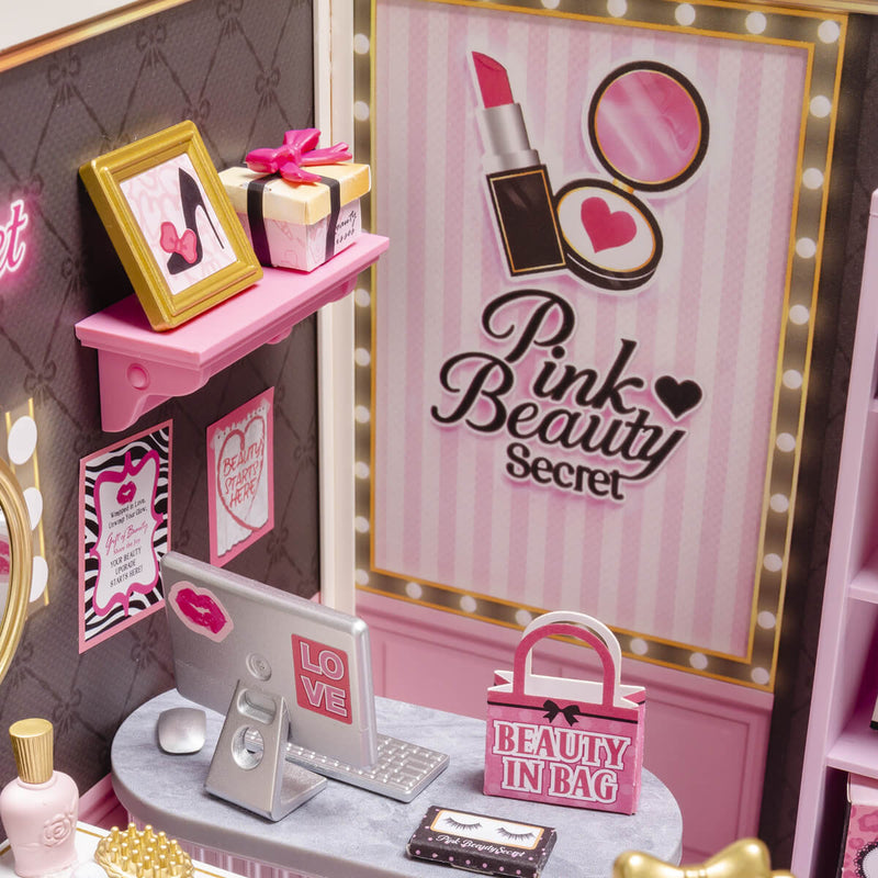 Rolife Pink Beauty Secret DIY Miniature House DW026 [PRE-ORDER]