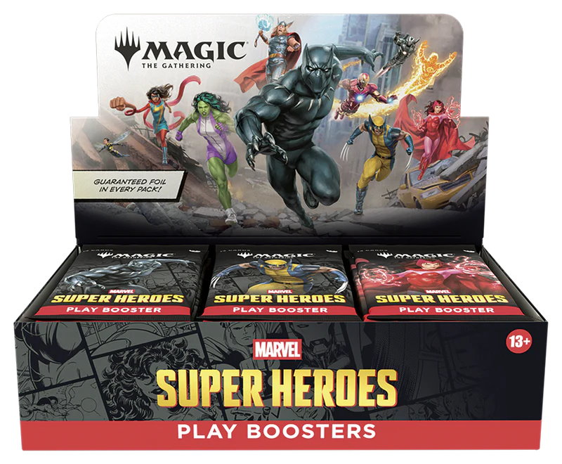 Magic The Gathering - Magic Marvel Super Heroes Play Booster [PRE-ORDER]