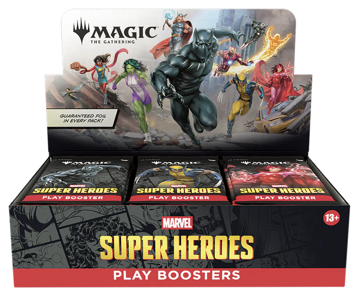 Magic The Gathering - Magic Marvel Super Heroes Play Booster [PRE-ORDER]