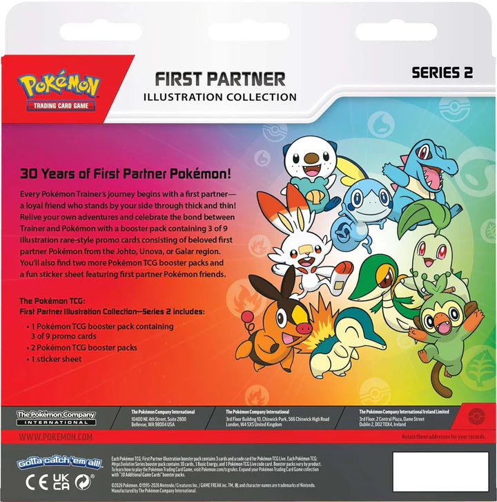 Pokemon TCG - First Partner Illustration Collection Series 2