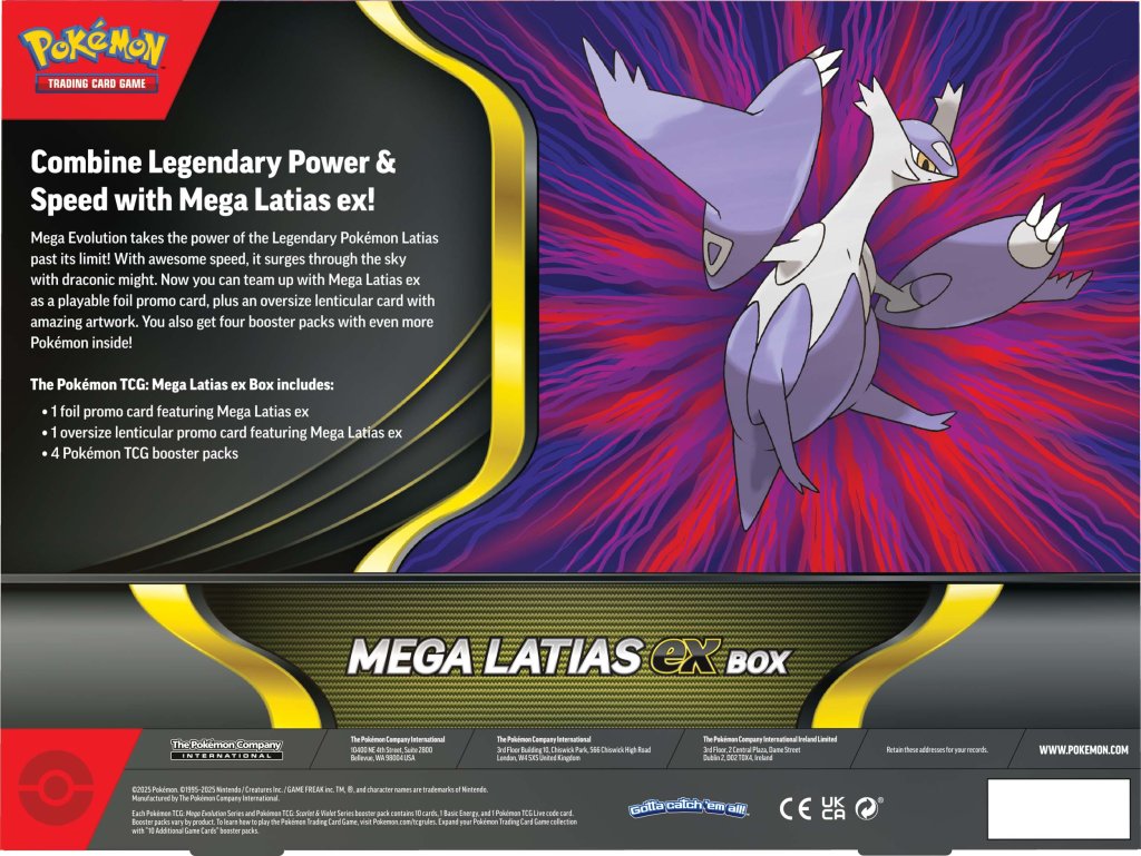 Pokemon TCG - Mega Latias EX Box