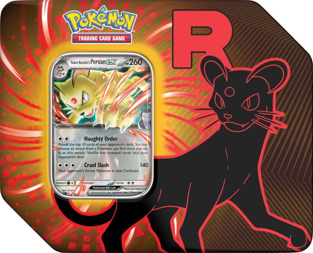 Pokemon TCG - Team Rocket Tin