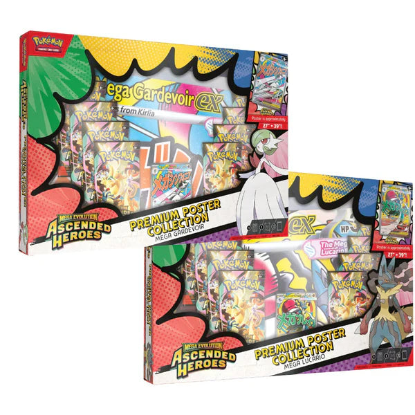 Pokemon TCG - Mega Evolution Ascended Heroes Premium Poster Collection